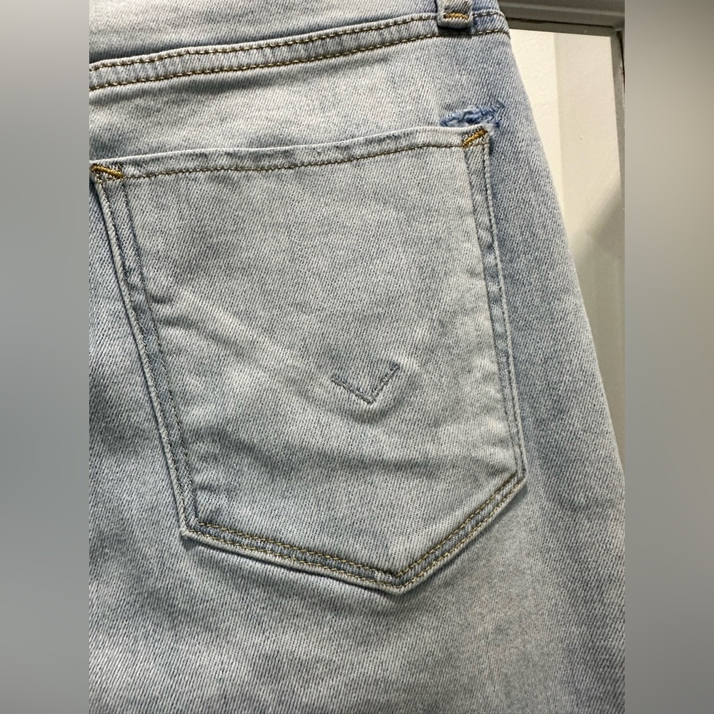 HUDSON Jeans Holly High-Rise Skinny Ankle w/ Deconstruction in Tempo - Sz 27 - Picture 4 of 7